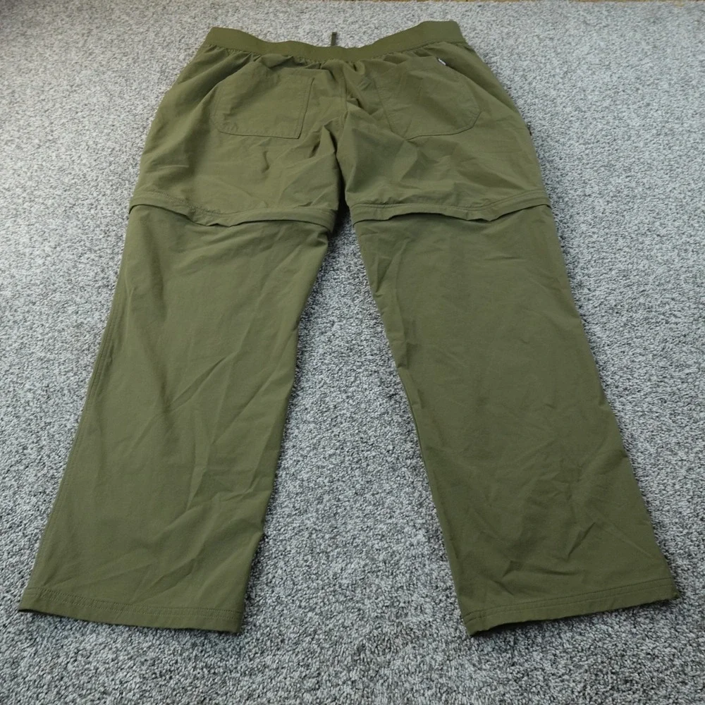 REI‎ Pants Mens 2XL Green Sahara Convertible Stretch Cargo Hiking Outdoor Climb
